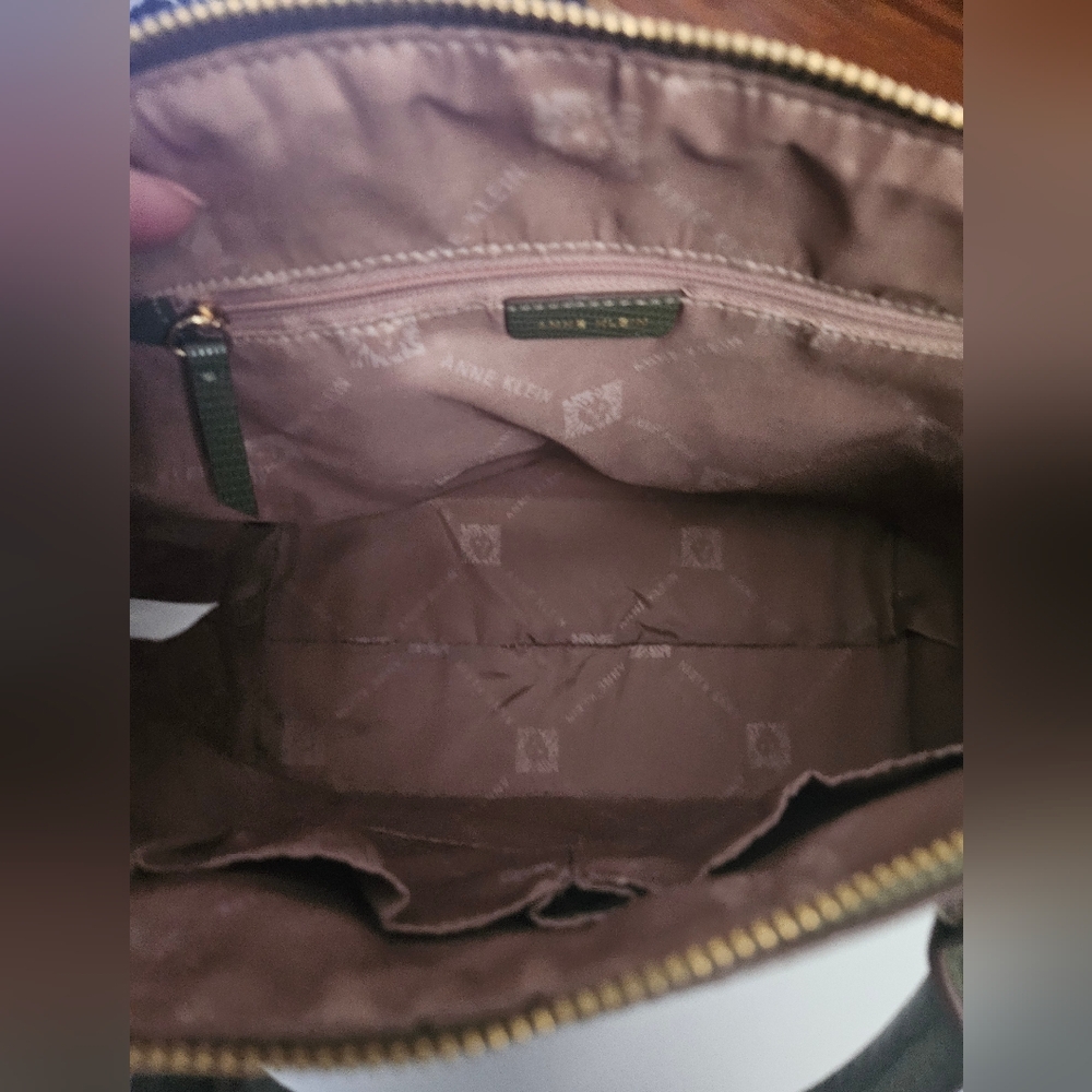 Anne Klein Dome Satchel Handbag & Wallet - Set - Picture 10 of 16